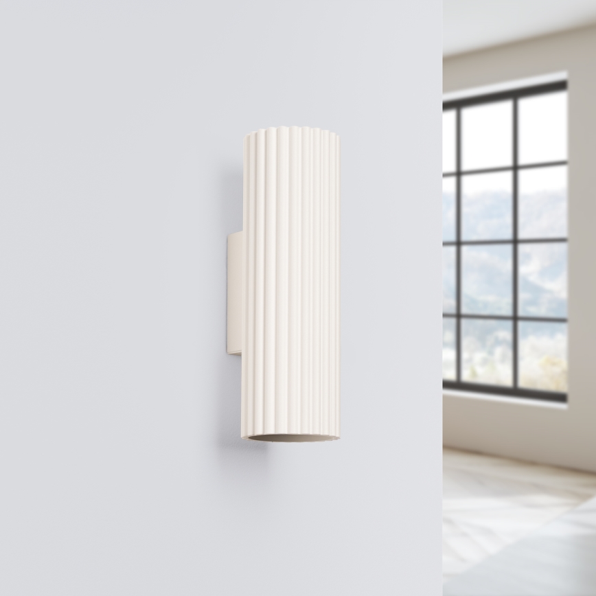 Brilagi - Nástenné svietidlo CRESTO 2xGU10/10W/230V 20 cm krémová