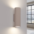 Brilagi - Nástenné svietidlo CRESTO 2xGU10/10W/230V 20 cm taupe
