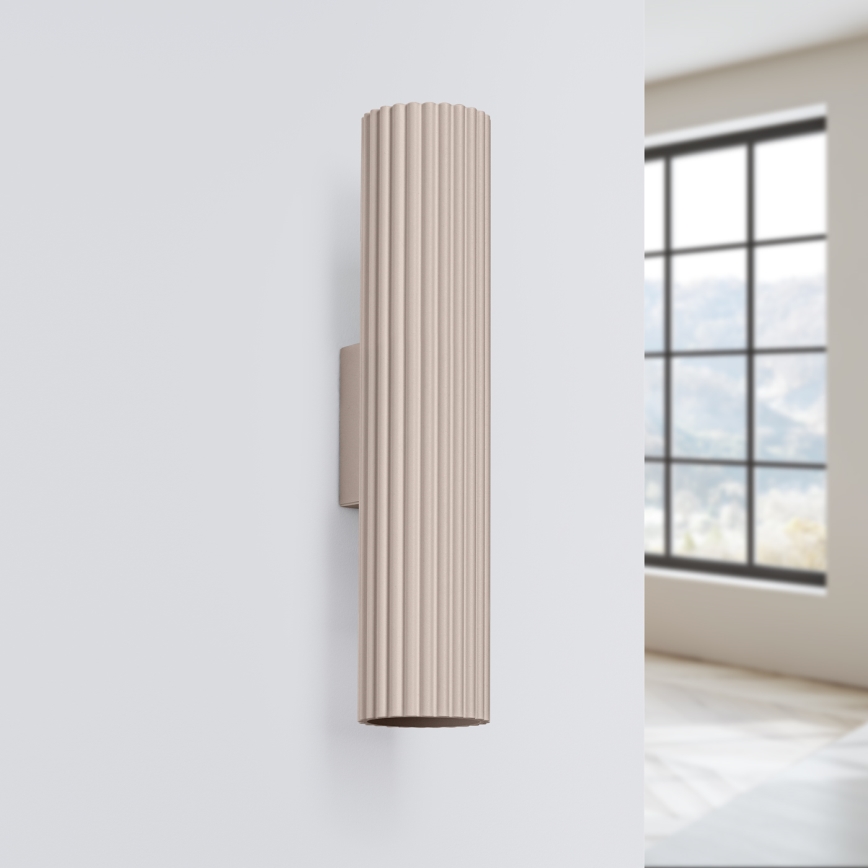 Brilagi - Nástenné svietidlo CRESTO 2xGU10/10W/230V 20 cm taupe