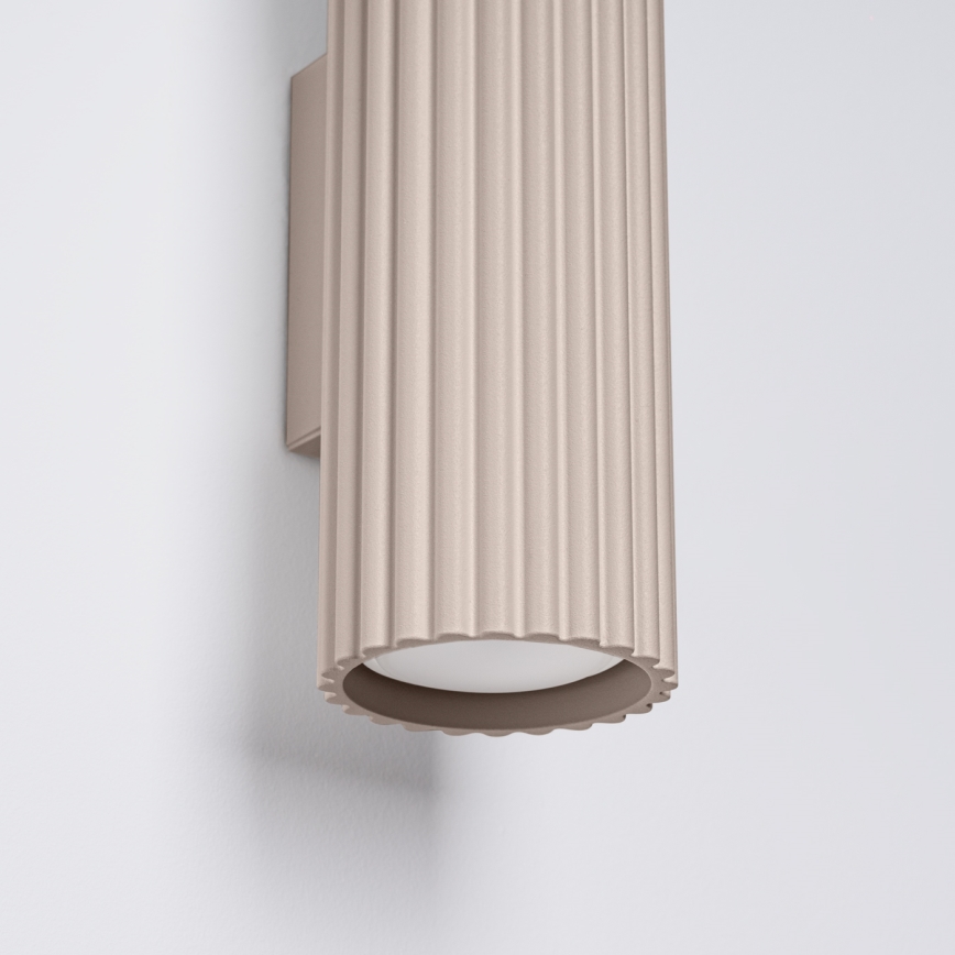 Brilagi - Nástenné svietidlo CRESTO 2xGU10/10W/230V 20 cm taupe