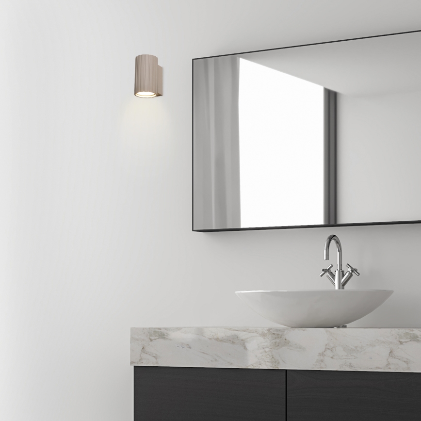 Brilagi - Nástenné svietidlo CRISPINA 1xGU10/10W/230V 10 cm béžová