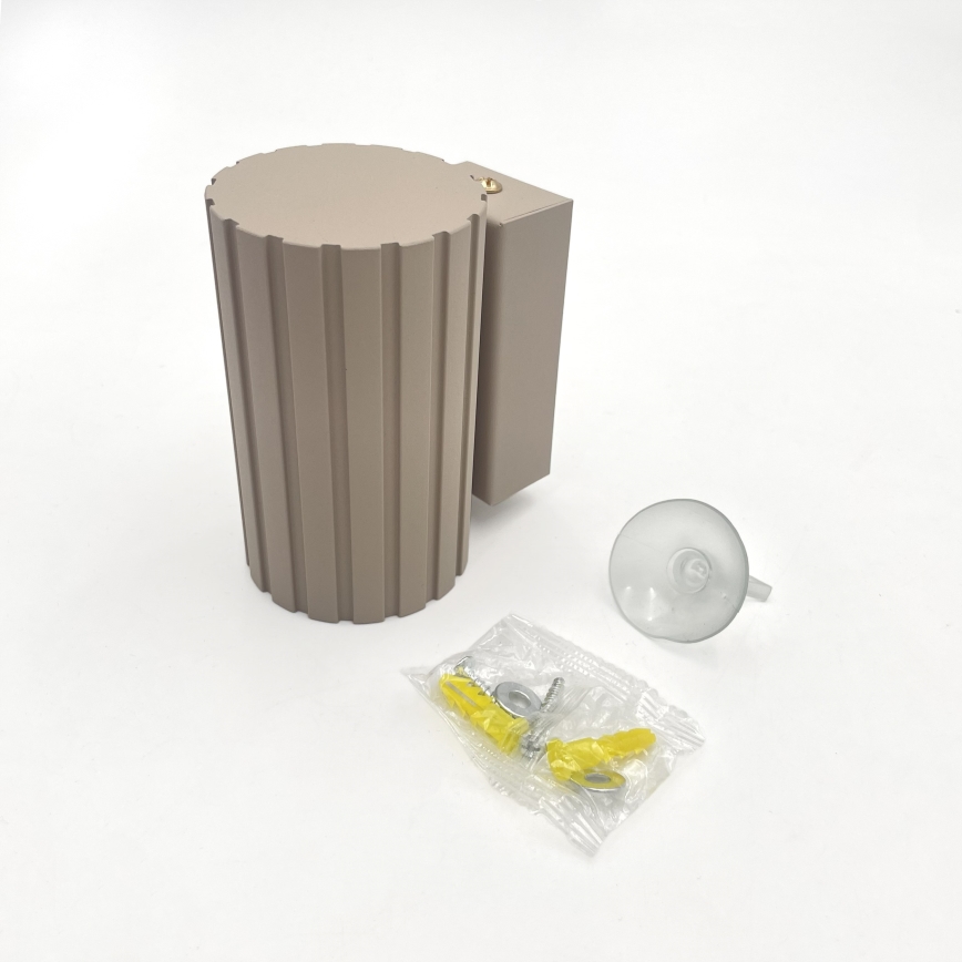 Brilagi - Nástenné svietidlo CRISPINA 1xGU10/10W/230V 10 cm béžová