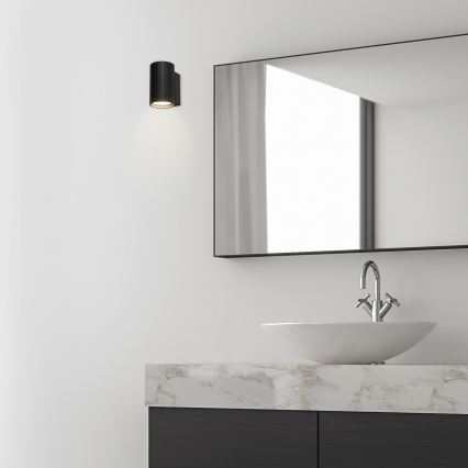 Brilagi - Nástenné svietidlo CRISPINA 1xGU10/10W/230V 10 cm čierne