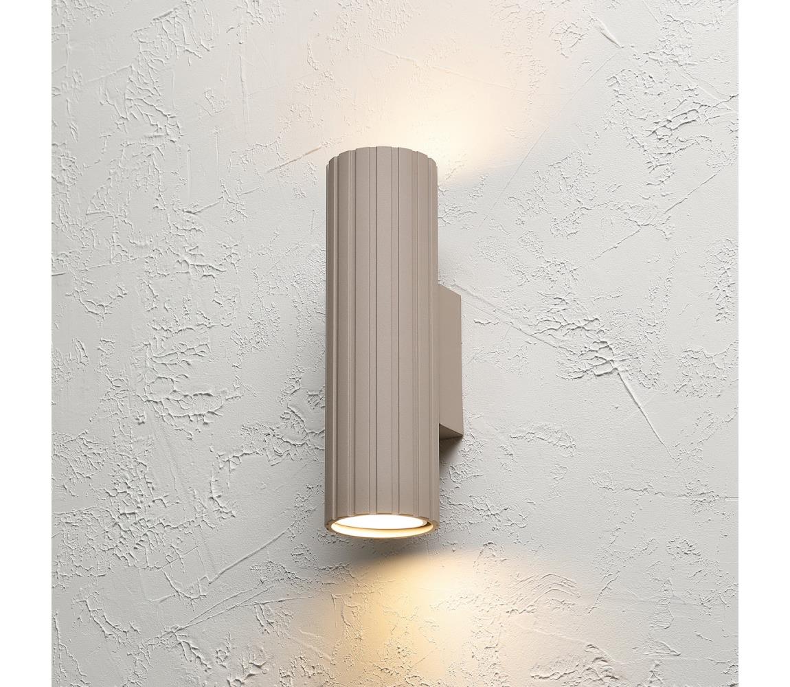 Brilagi - Nástenné svietidlo CRISPINA 2xGU10/10W/230V 20 cm béžové 8590828132370