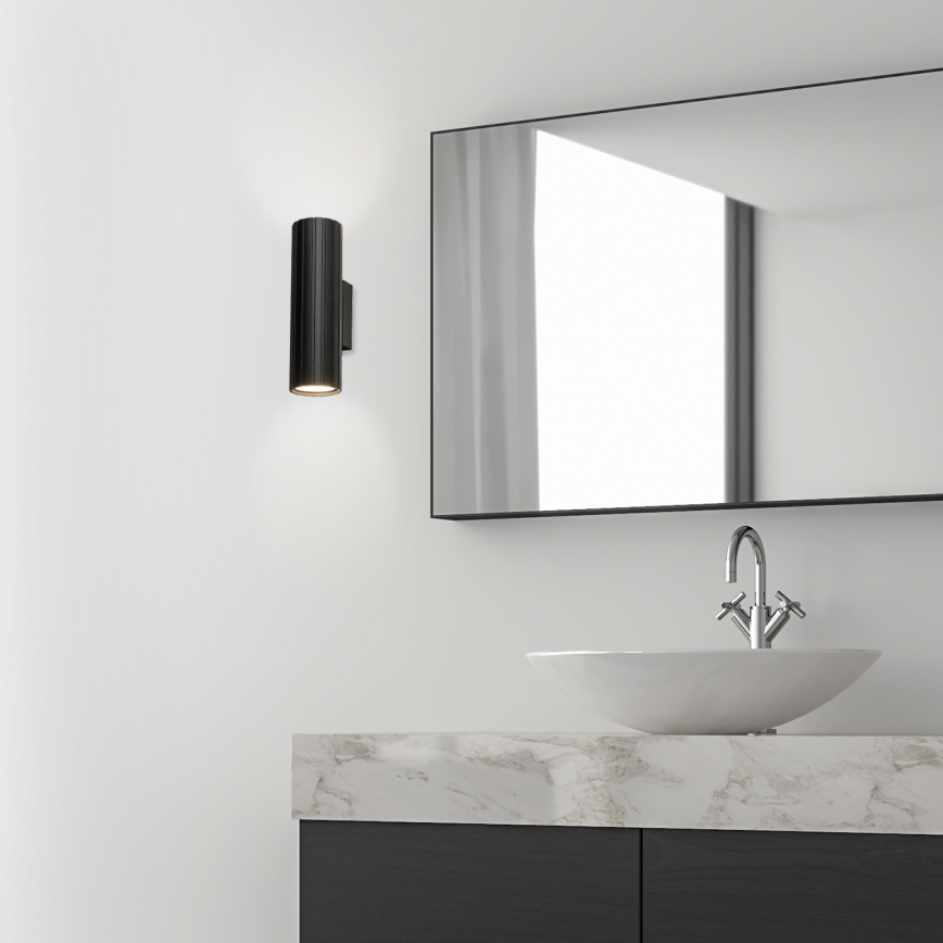 Brilagi - Nástenné svietidlo CRISPINA 2xGU10/10W/230V 20 cm čierne