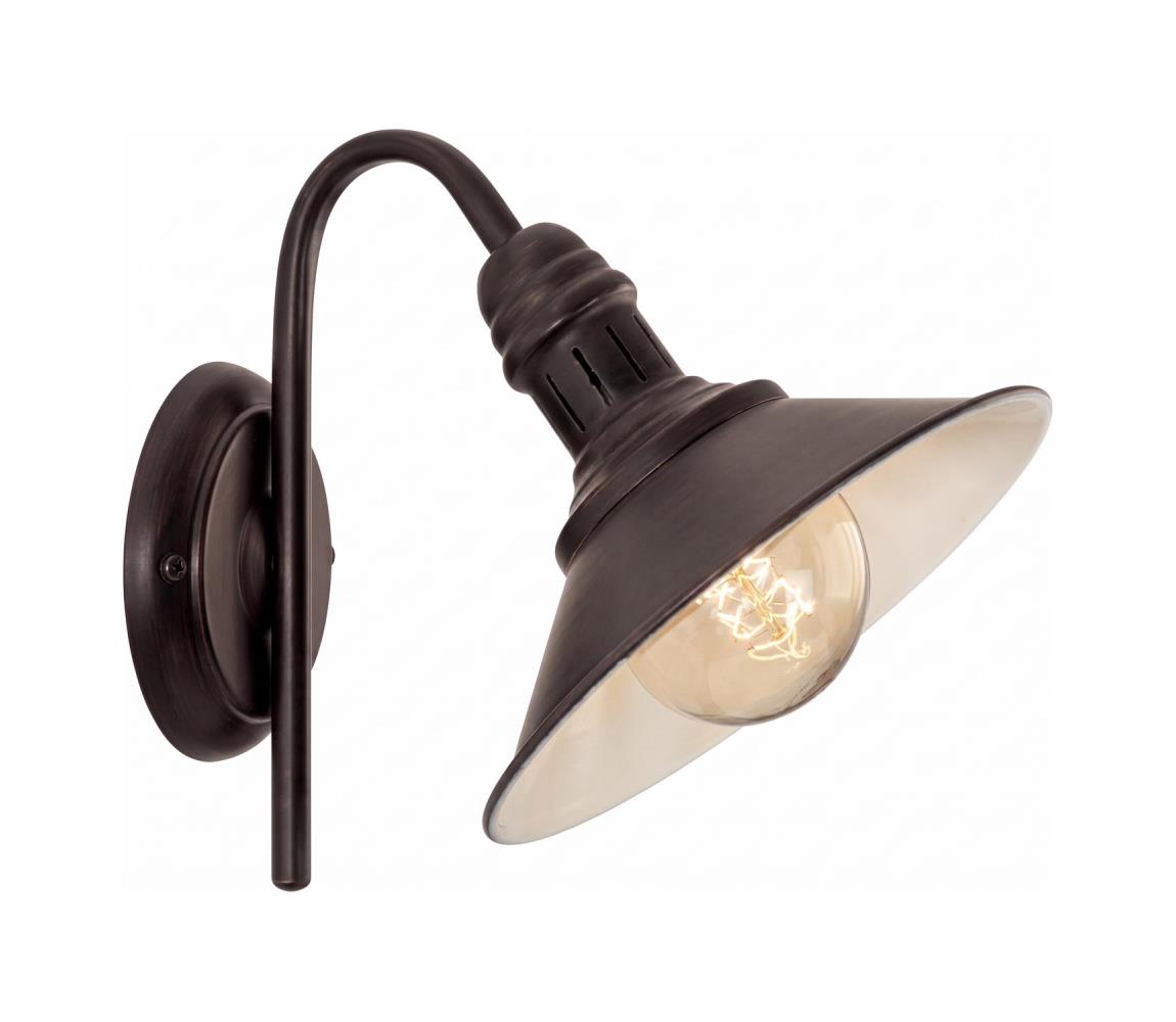 Brilagi - Nástenné svietidlo FORGE 1xE27/60W/230V hnedé BRSA49458-1W