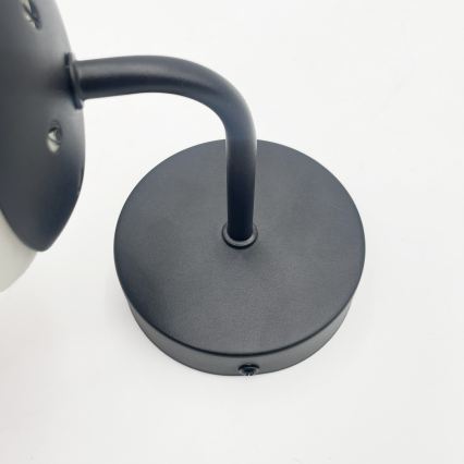 Brilagi - Nástenné svietidlo MALIVA 1xE14/15W/230V čierna/biela