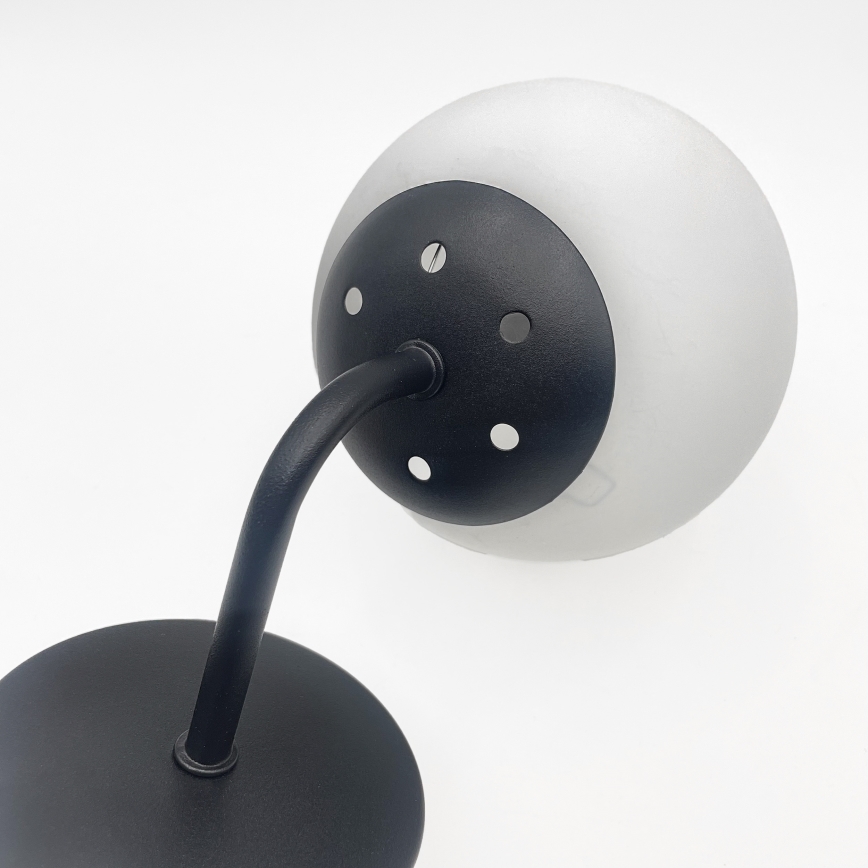 Brilagi - Nástenné svietidlo MALIVA 1xE14/15W/230V čierna/biela