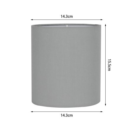 Brilagi - Nástenné svietidlo NUBILA WOOD 1xE27/25W/230V dub/čierna/svetlošedá