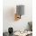 Brilagi - Nástenné svietidlo NUBILA WOOD 1xE27/25W/230V dub/čierna/svetlošedá