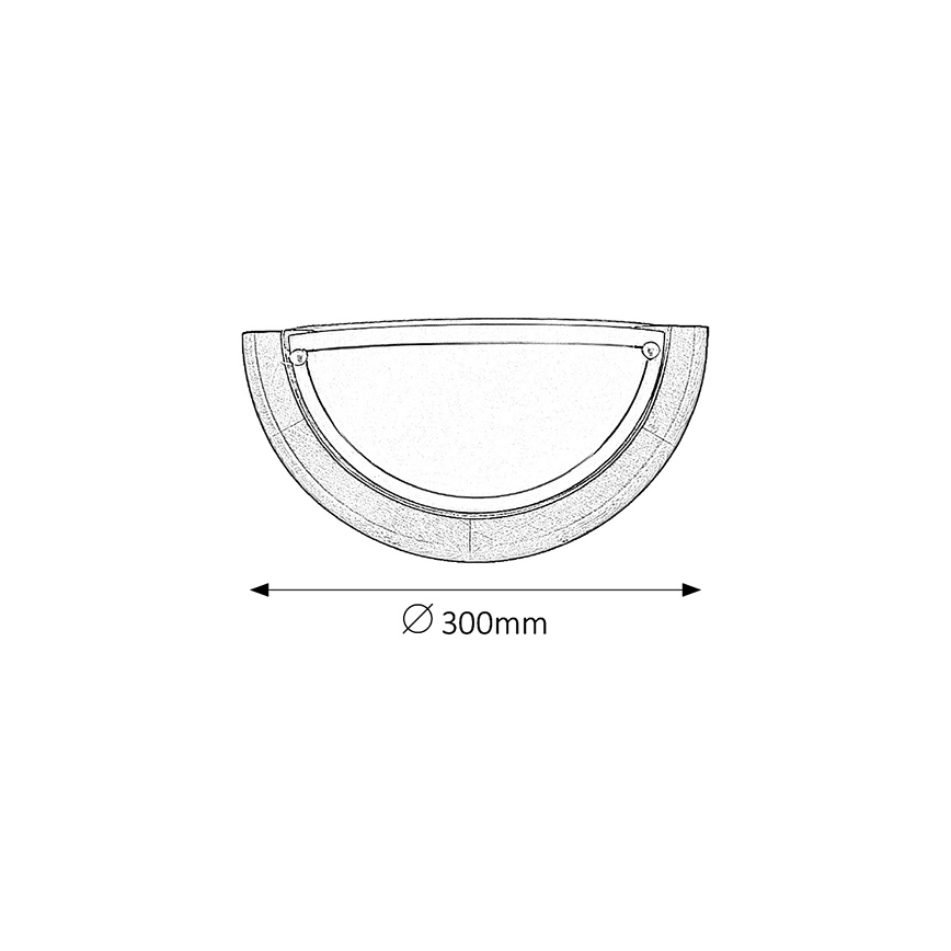Brilagi - Nástenné svietidlo ORBIS 1xE27/60W/230V 30 cm borovica/čerešňa