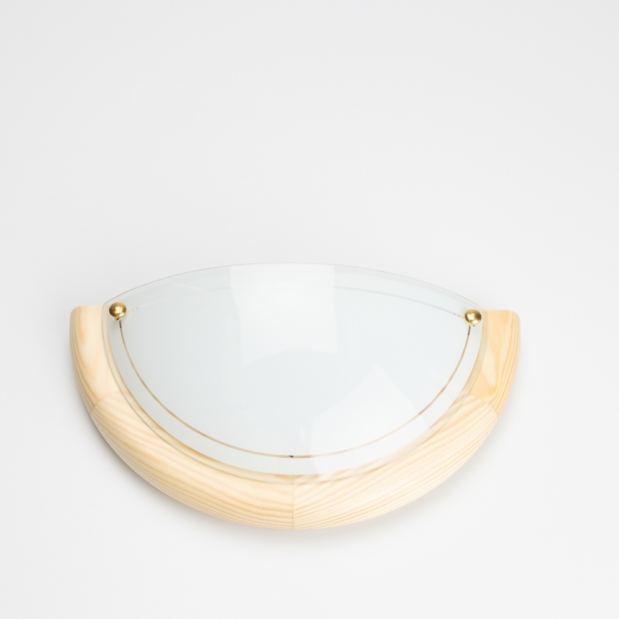 Brilagi - Nástenné svietidlo ORBIS 1xE27/60W/230V 30 cm borovica