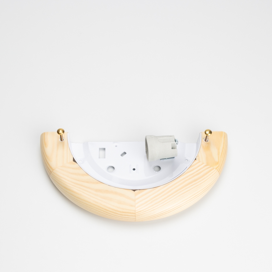 Brilagi - Nástenné svietidlo ORBIS 1xE27/60W/230V 30 cm borovica