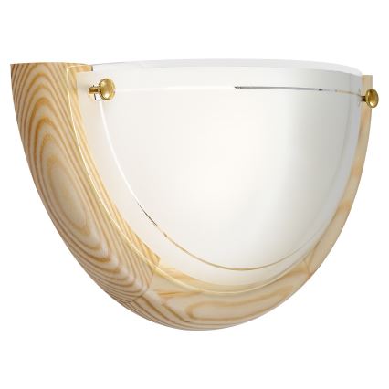 Brilagi - Nástenné svietidlo ORBIS 1xE27/60W/230V 30 cm borovica