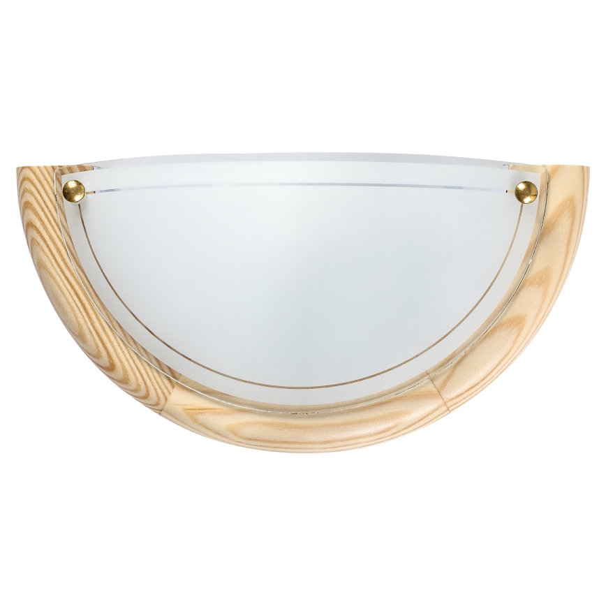 Brilagi - Nástenné svietidlo ORBIS 1xE27/60W/230V 30 cm borovica