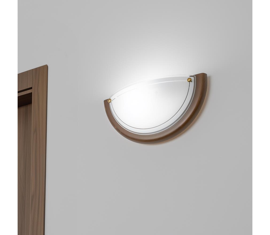 Brilagi - Nástenné svietidlo ORBIS 1xE27/60W/230V 30 cm borovica 63048