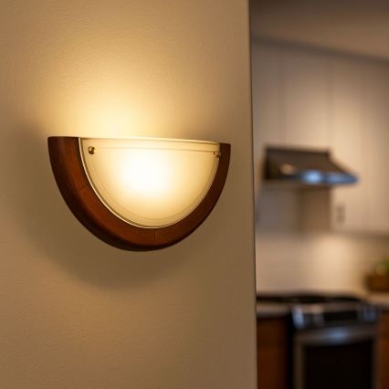 Brilagi - Nástenné svietidlo ORBIS 1xE27/60W/230V 30 cm borovica