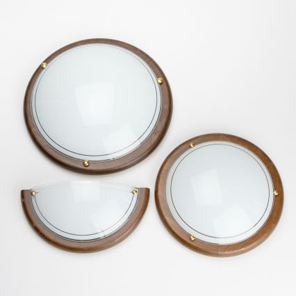 Brilagi - Nástenné svietidlo ORBIS 1xE27/60W/230V 30 cm borovica