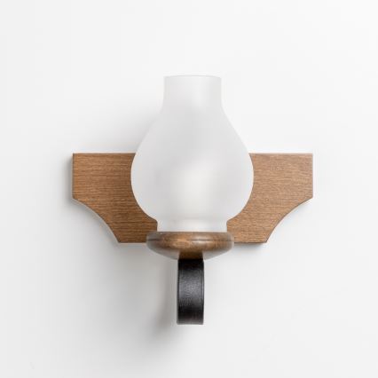 Brilagi - Nástenné svietidlo QUEEN 1xE14/40W/230V buk/orech