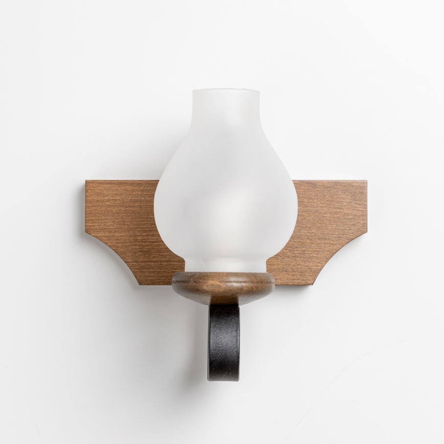 Brilagi - Nástenné svietidlo QUEEN 1xE14/40W/230V buk/orech