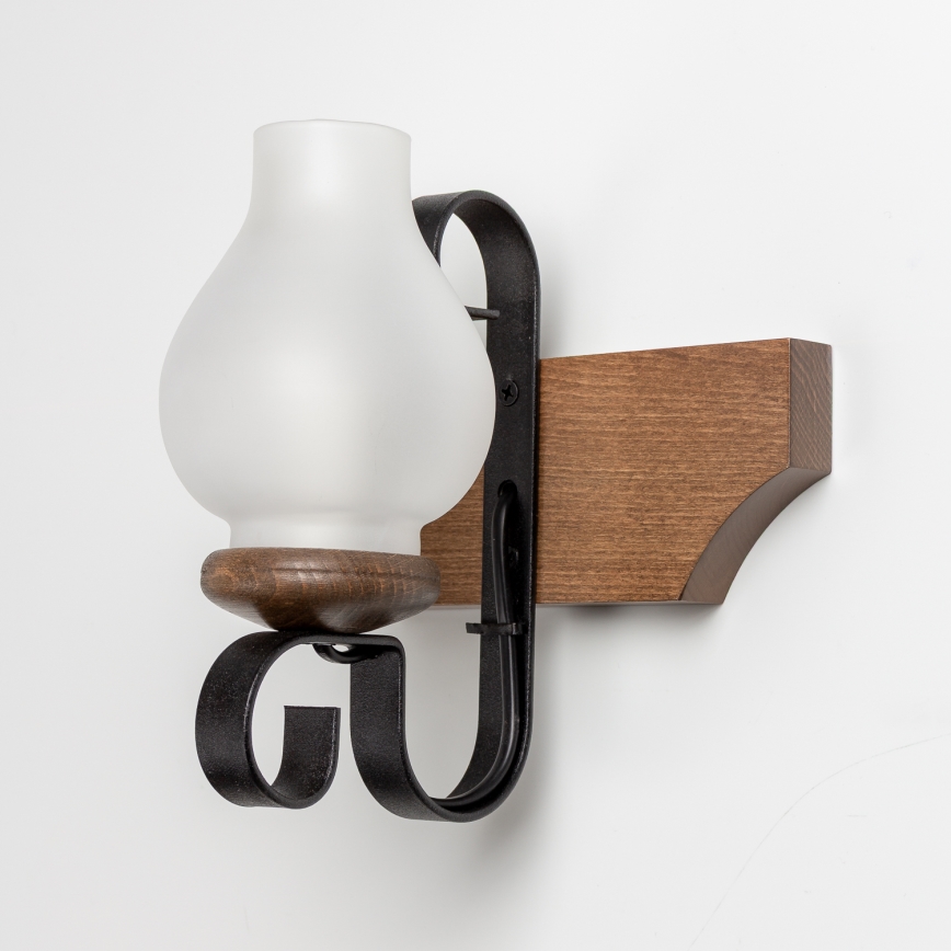 Brilagi - Nástenné svietidlo QUEEN 1xE14/40W/230V buk/orech