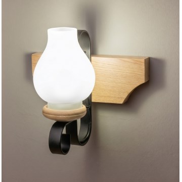 Brilagi - Nástenné svietidlo QUEEN 1xE14/40W/230V dub