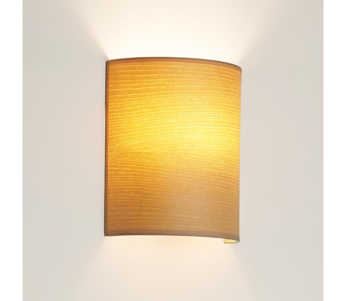 Brilagi Brilagi - Nástenné svietidlo SEMI 1xE27/15W/230V pr. 20 cm béžová 