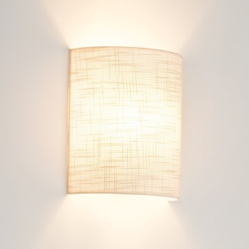 Brilagi - Nástenné svietidlo SEMI 1xE27/15W/230V pr. 20 cm šedá