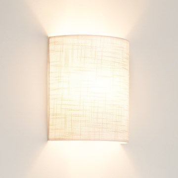 Brilagi - Nástenné svietidlo SEMI 1xE27/15W/230V pr. 20 cm svetlošedá