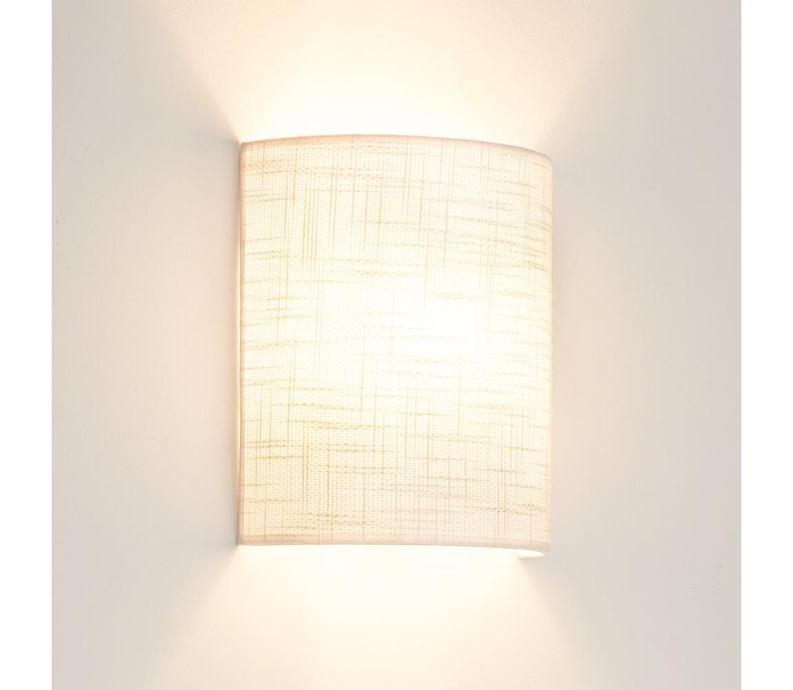 Brilagi Brilagi - Nástenné svietidlo SEMI CIRCLE 1xE27/15W/230V svetlošedá