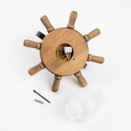 Brilagi - Nástenné svietidlo TIMONA 1xE14/40W/230V buk