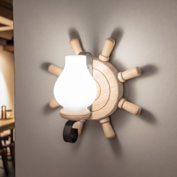 Brilagi - Nástenné svietidlo TIMONA 1xE14/40W/230V dub