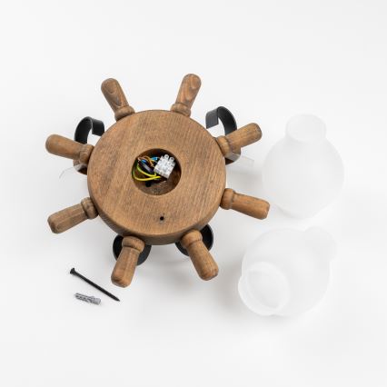 Brilagi - Nástenné svietidlo TIMONA 2xE14/40W/230V buk