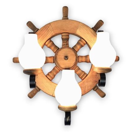 Brilagi - Nástenné svietidlo TIMONA 3xE14/40W/230V buk