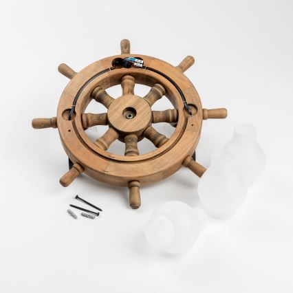 Brilagi - Nástenné svietidlo TIMONA 3xE14/40W/230V buk