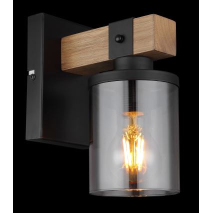 Brilagi - Nástenné svietidlo VISTA 1xE27/60W/230V dub