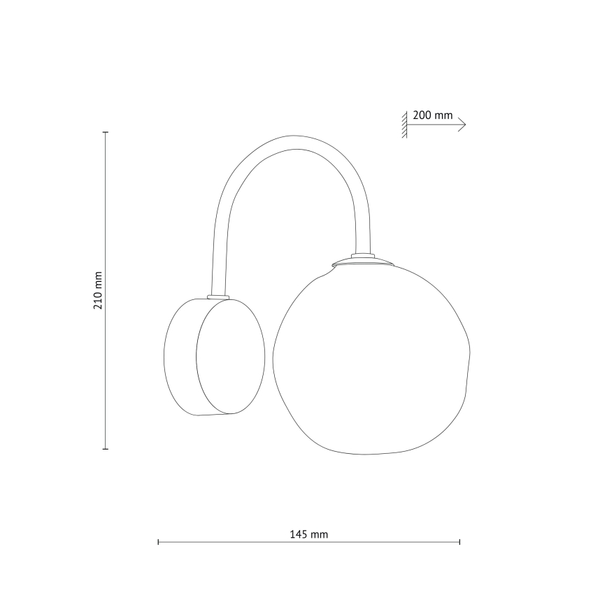 Brilagi - Nástenné svietidlo VULCANO 1xG9/8W/230V béžová/dymová béžová