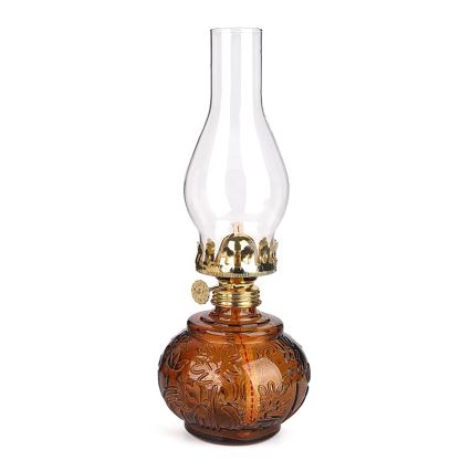 Brilagi - oranžová petrolejová lampa MERLIN