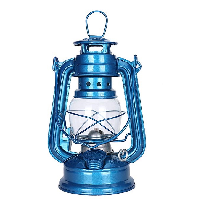 Brilagi - Petrolejová lampa LANTERN 19 cm tyrkysová