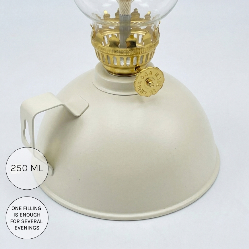 Brilagi - Petrolejová lampa MERLIN biela