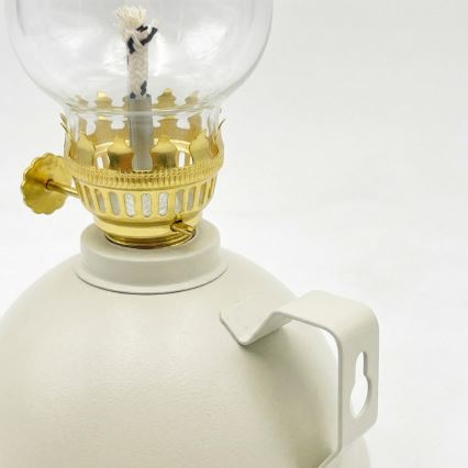 Brilagi - Petrolejová lampa MERLIN biela