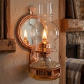 Brilagi - Petrolejová lampa MERLIN bronzová/patina