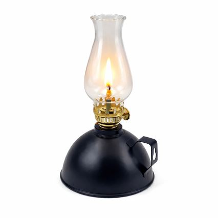 Brilagi - Petrolejová lampa MERLIN čierna