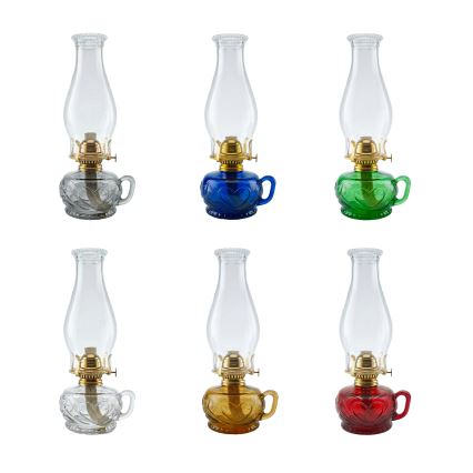 Brilagi - Petrolejová lampa MERLIN modrá