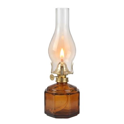 Brilagi - Petrolejová lampa MERLIN oranžová
