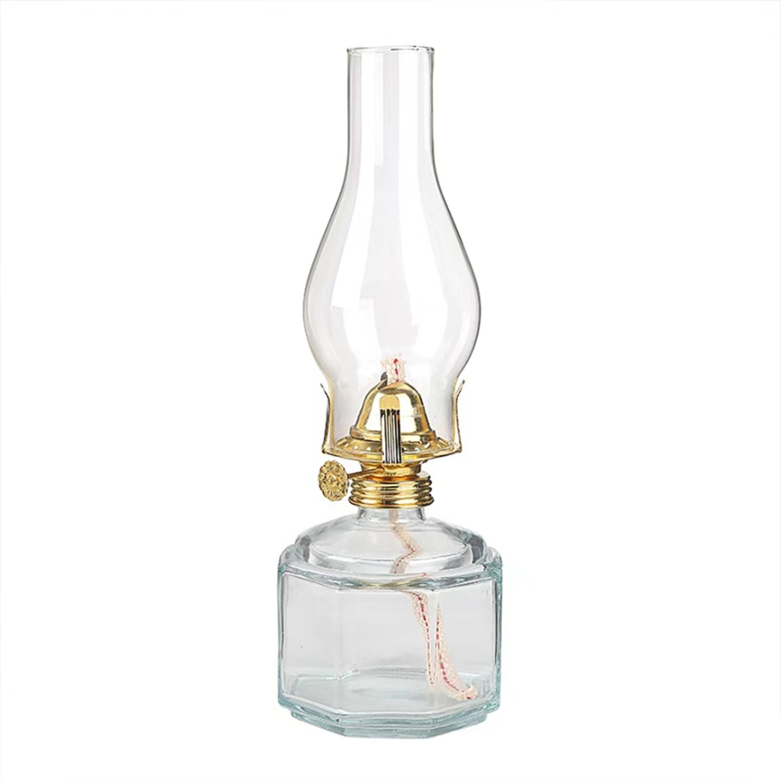 Brilagi - Petrolejová lampa MERLIN priehľadná