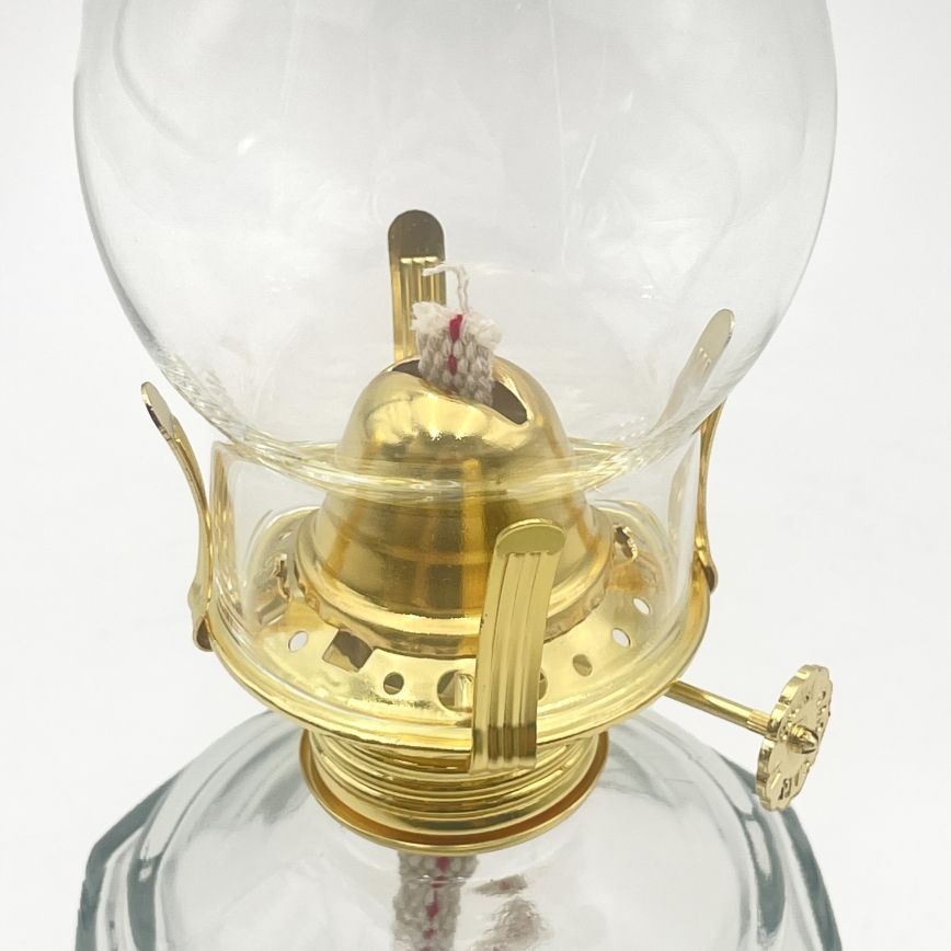 Brilagi - Petrolejová lampa MERLIN priehľadná