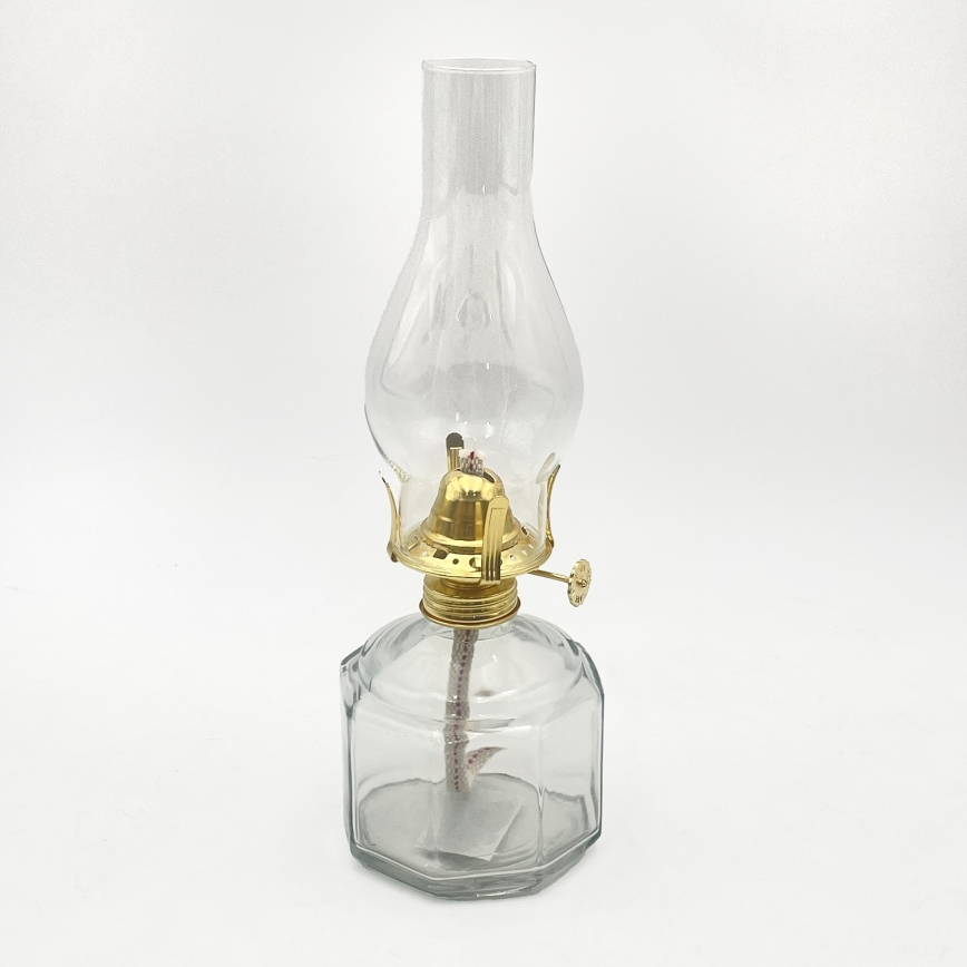 Brilagi - Petrolejová lampa MERLIN priehľadná