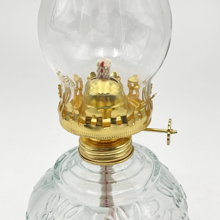 Brilagi - Petrolejová lampa MERLIN priehľadná