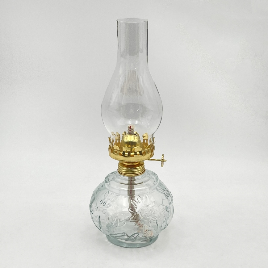 Brilagi - Petrolejová lampa MERLIN priehľadná